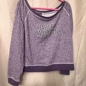 Harley-Davidson Heathered Purple Sweatshirt